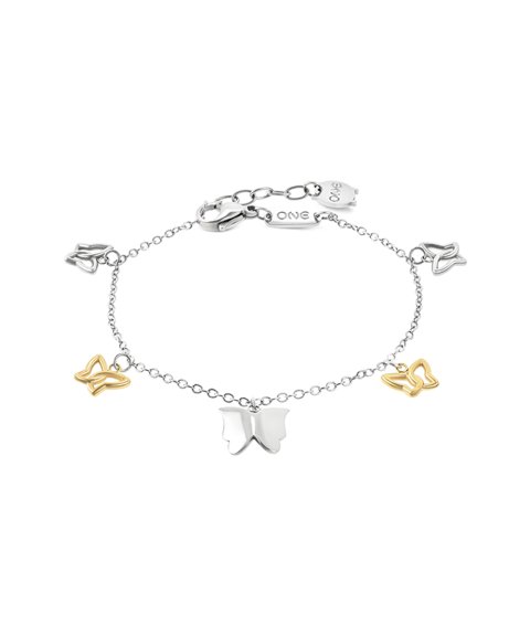 One Butterfly Joia Pulseira Mulher OJBB02SG One Butterfly Joia Pulseira Mulher OJBB02SG