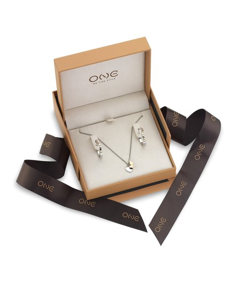 One Crazy Heart Joia Colar Brincos Set Mulher OJBCH01T One Crazy Heart Joia Colar Brincos Set Mulher OJBCH01T