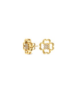 One Bliss Crystal Joia Brincos Mulher OJBLE01G
