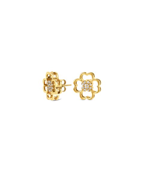 One Bliss Crystal Joia Brincos Mulher OJBLE01G
