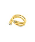 One Bold 08 Gold Joia Anel Mulher OJBR08G