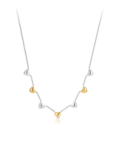 One Crazy Heart Embrace Joia Colar Mulher OJCHN03T