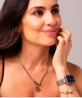 One Story Energy for Life Divine Joia Charm Mulher OJCS10G One Story Energy for Life Divine Joia Charm Mulher OJCS10G