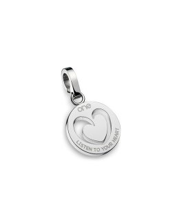 One Energy for Life Joia Charm Listen to Your Heart Mulher OJEBC042