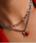 One Energy Strawberry Joia Charm Mulher OJEBC746 One Energy Strawberry Joia Charm Mulher OJEBC746