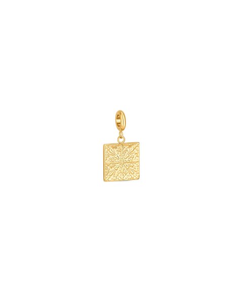 One Enegy Azulejo Gold Joia Charm Mulher OJEBC770