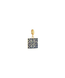 One Energy Azulejo Blue Joia Charm Mulher OJEBC771