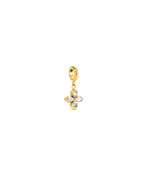 One Energy Flor-de-Lis Joia Charm Mulher OJEBC775
