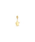 One Energy Sea Turtle Gold Joia Charm Mulher OJEBC786