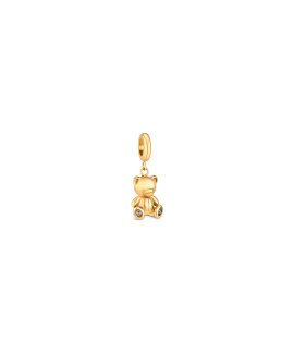 One Energy Urso Teddy Crystal Joia Charm Mulher OJEBC802