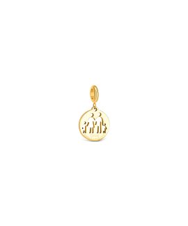 One Life My Family Gold Joia Charm Mulher OJEBC807
