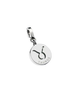 One Energy for life Joia Charm Signo Touro Mulher OJEBCS02