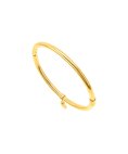 One Energy for Life Joia Pulseira Bangle Master Oval Gold Mulher OJEBM01G