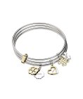 One Energy 3 Blessings Joia Pulseira Bangle Set Mulher OJEBMP3