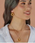 One Senhora Bellure Gold Joia Brincos Mulher OJEEP71G