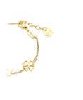 One Lucky Flower Double Gold Joia Pulseira Mulher OJLFB07G