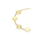 One Lucky Flower Double Gold Joia Pulseira Mulher OJLFB07G