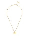 One Lucky Flower Crystal Gold Joia Colar Mulher OJLFN06G