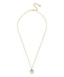 One Lucky Flower Crystal Bicolor Joia Colar Mulher OJLFN06SG