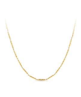 One Neckmess Fine Gold Joia Colar Fio Mulher OJNN107G