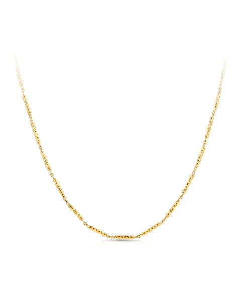 One Neckmess Fine Gold Joia Colar Fio Mulher OJNN107G