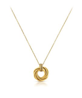 One Senhora Neckmess Bellure Gold Joia Colar Mulher OJNN111G