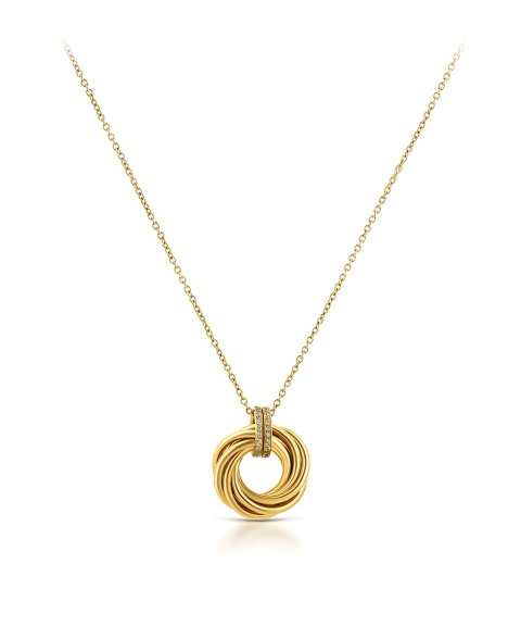 One Senhora Neckmess Bellure Gold Joia Colar Mulher OJNN111G