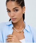 One Neckmess Oceanic Pearl Joia Colar Mulher OJNN49G One Neckmess Oceanic Pearl Joia Colar Mulher OJNN49G