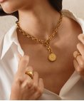 One Neckmess Powerful Joia Colar Mulher OJNN63G