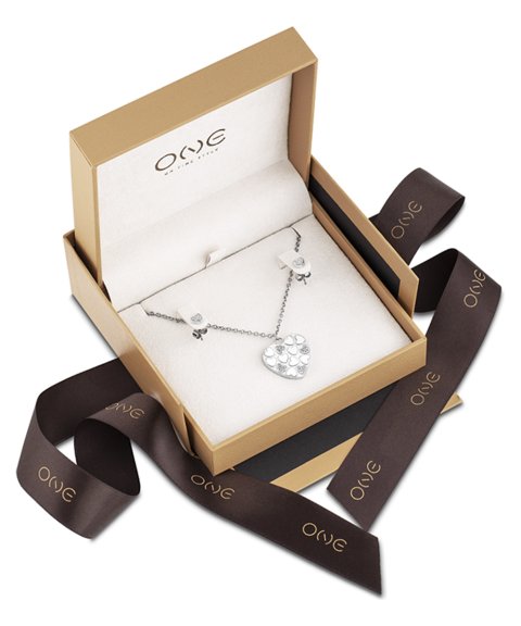 One Pashion Set Joia Colar Brincos Set Mulher OJPSEN01 One Pashion Set Joia Colar Brincos Set Mulher OJPSEN01