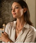 One Rose Pearl Joia Colar Mulher OJRN01D One Rose Pearl Joia Colar Mulher OJRN01D