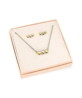 One Crazy Heart Joia Colar Brincos Set Mulher OJSET10SG