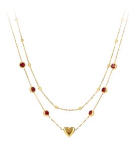 One Red Spark Joia Colar Mulher OJSET19G