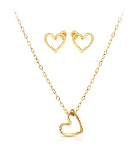 One Amour Joia Colar Brincos Mulher OJSET22G