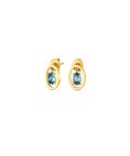 One Birthstone Setembro Joia Colar Brincos Set Mulher OJSET24G09