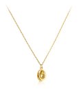 One Birthstone Outubro Joia Colar Brincos Set Mulher OJSET24G10