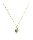 One Birthstone Dezembro Joia Colar Brincos Set Mulher OJSET24G12