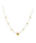 One White Spark Joia Colar Set Mulher OJSET28G