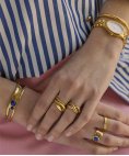 One Element Blue Joia Anel Mulher OJSR01D