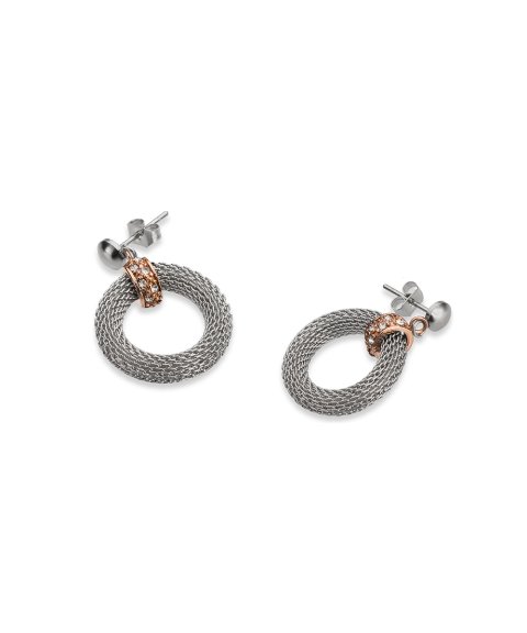 One Zen Joia Brincos Mesh Mulher OJZES01 One Zen Joia Brincos Mesh Mulher OJZES01