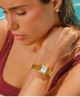 One Majesty Gold Relógio Mulher OL4215BG61L