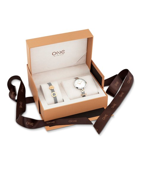 One Energy Plus Box Set Relógio Pulseira Set Mulher OL8330WA91L