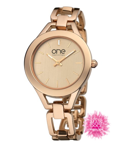 One Happy Hour Relógio Mulher OLH029RG61A One Happy Hour Relógio Mulher OLH029RG61A