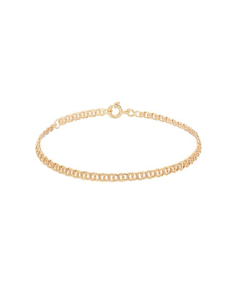 DonaZinda Tradicional Joia Pulseira Ouro 19.2K OPU420418CM DonaZinda Tradicional Joia Pulseira Ouro 19.2K OPU420418CM