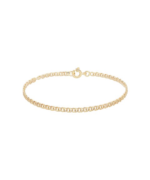 DonaZinda Tradicional Joia Pulseira Ouro 19.2K OPU4224-17CM DonaZinda Tradicional Joia Pulseira Ouro 19.2K OPU4224-17CM