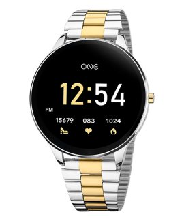 One Slim Fine Bicolor Links Relógio Smartwatch Mulher OSW4191BL62L