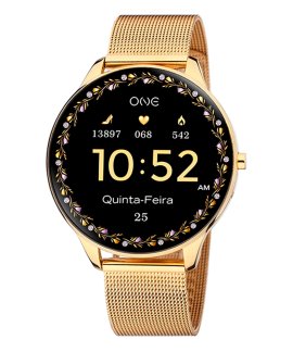 One Slim Gold Relógio Smartwatch Mulher OSW4191GM61L