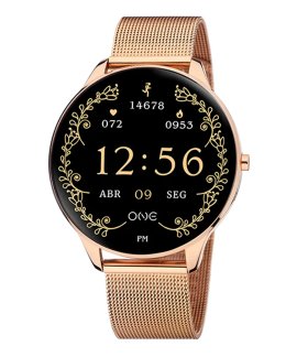One Slim Rosegold Relógio Smartwatch Mulher OSW4191RM61L
