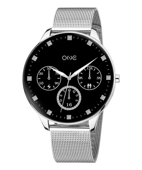 One Slim Silver Relógio Smartwatch Mulher OSW4191SM61L