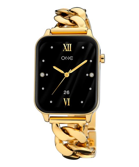 One Frame Gold Links Relógio Smartwatch Mulher OSW4197GL62L